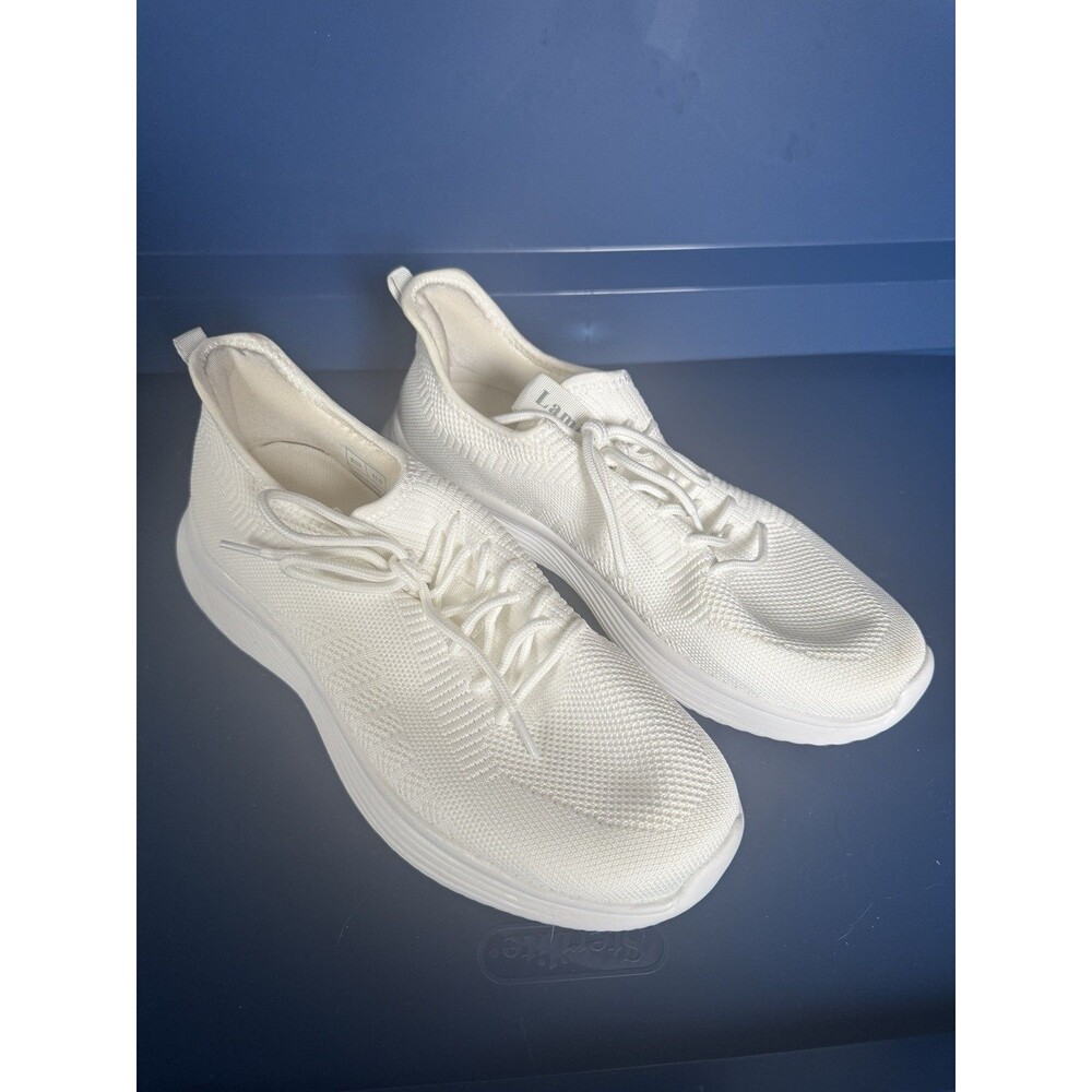Lamincoa Running Shoes for Womens Sports Fashion Sneakers White Size 41.5uk